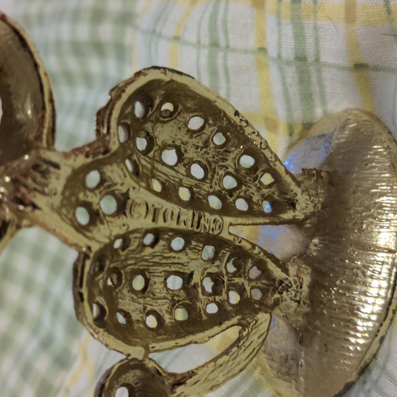 1980s TORINO Poodle Dog Earring Holder Stand Vintage Signed - Picture 8 of 10